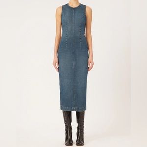 DL1961 Esme Denim Dress- Aged Dark